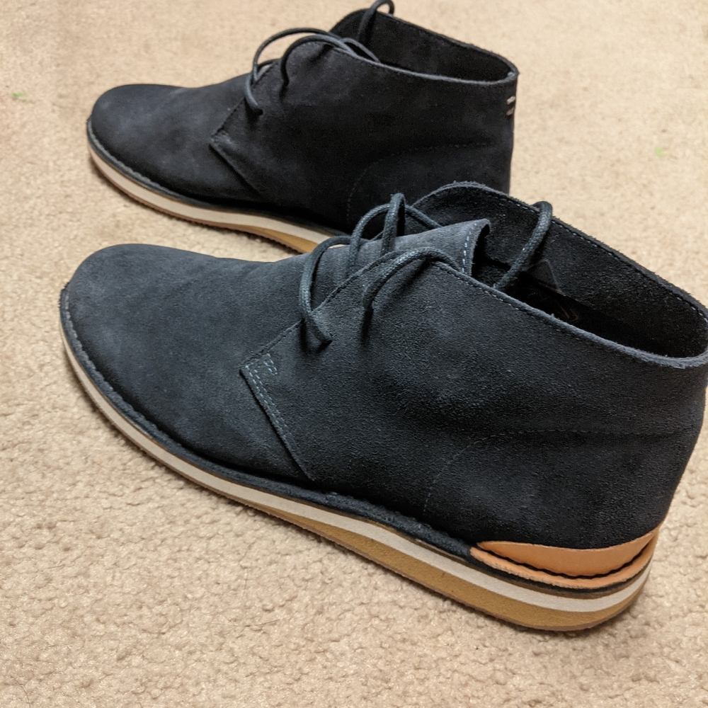 Greats Hi blue suede chukka. Made in Italy. Size 9
